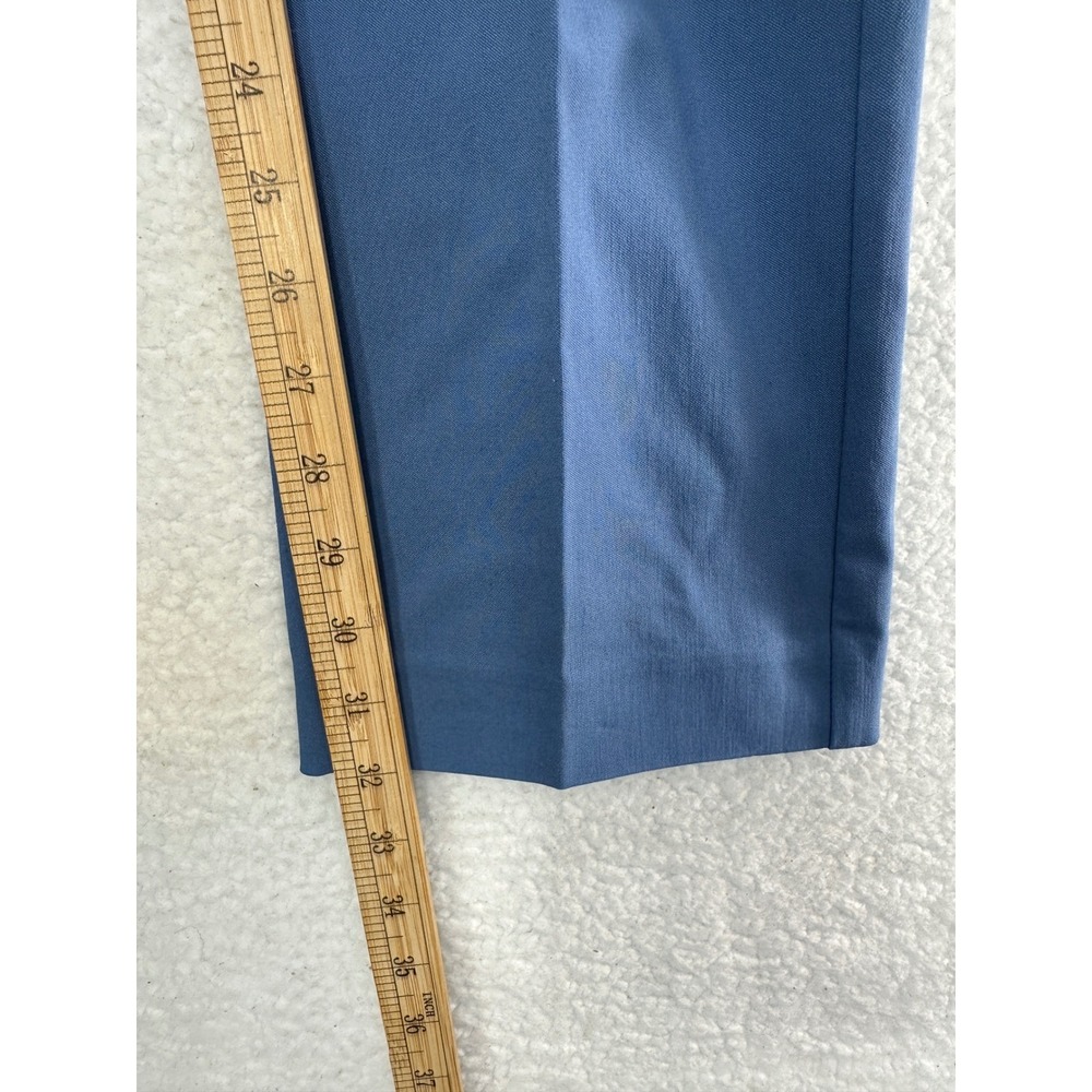 Tommy Hilfiger Mens Tate Blue Thflex Dress Pants 36W X 32L Flat Front - Picture 6 of 15